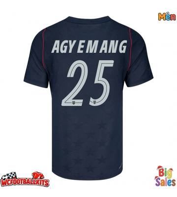 United States Patrick Agyemang #25 Replica Away Stadium Shirt World Cup 2026 Short Sleeve